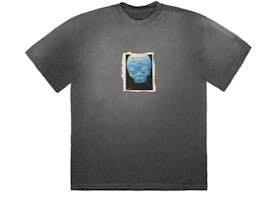 Travis Scott Highest In The Room Alien T Shirt Black - vue 360