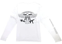 Travis Scott Hood Toyota Long Sleeve Tee White