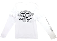 Travis Scott Hood Toyota Long Sleeve Tee White