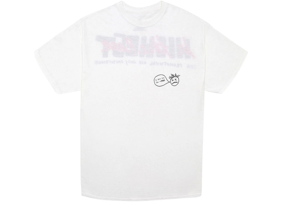 Travis Scott Hot 100% Off T-Shirt White - vue secondaire B