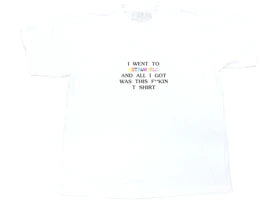 Travis Scott I Went To Astroworld Tee White - vue 360