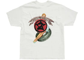 Travis Scott Jackboys 2 C1 T-shirt White - vue 360