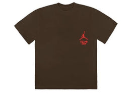 Travis Scott Jordan Cactus Jack Highest T Shirt Brown - authentic Travis Scott apparel