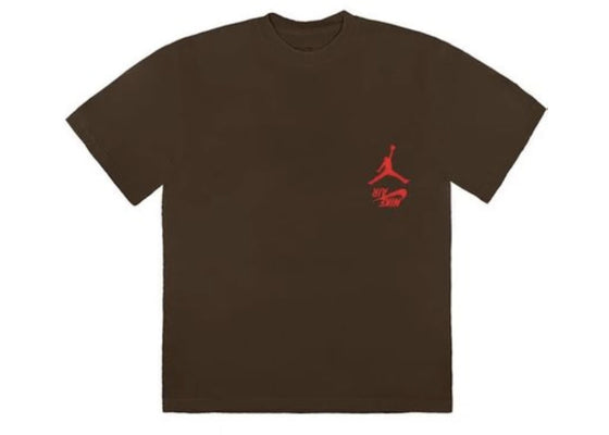 Travis Scott Jordan Cactus Jack Highest T Shirt Brown sneakers - authentic Travis Scott shoes