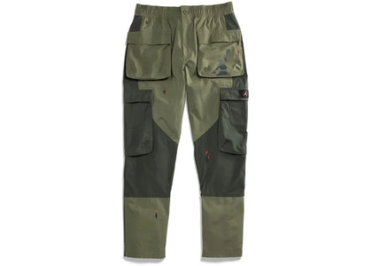 Travis Scott Jordan Cargo Pant Olive - authentic Travis Scott sneakers