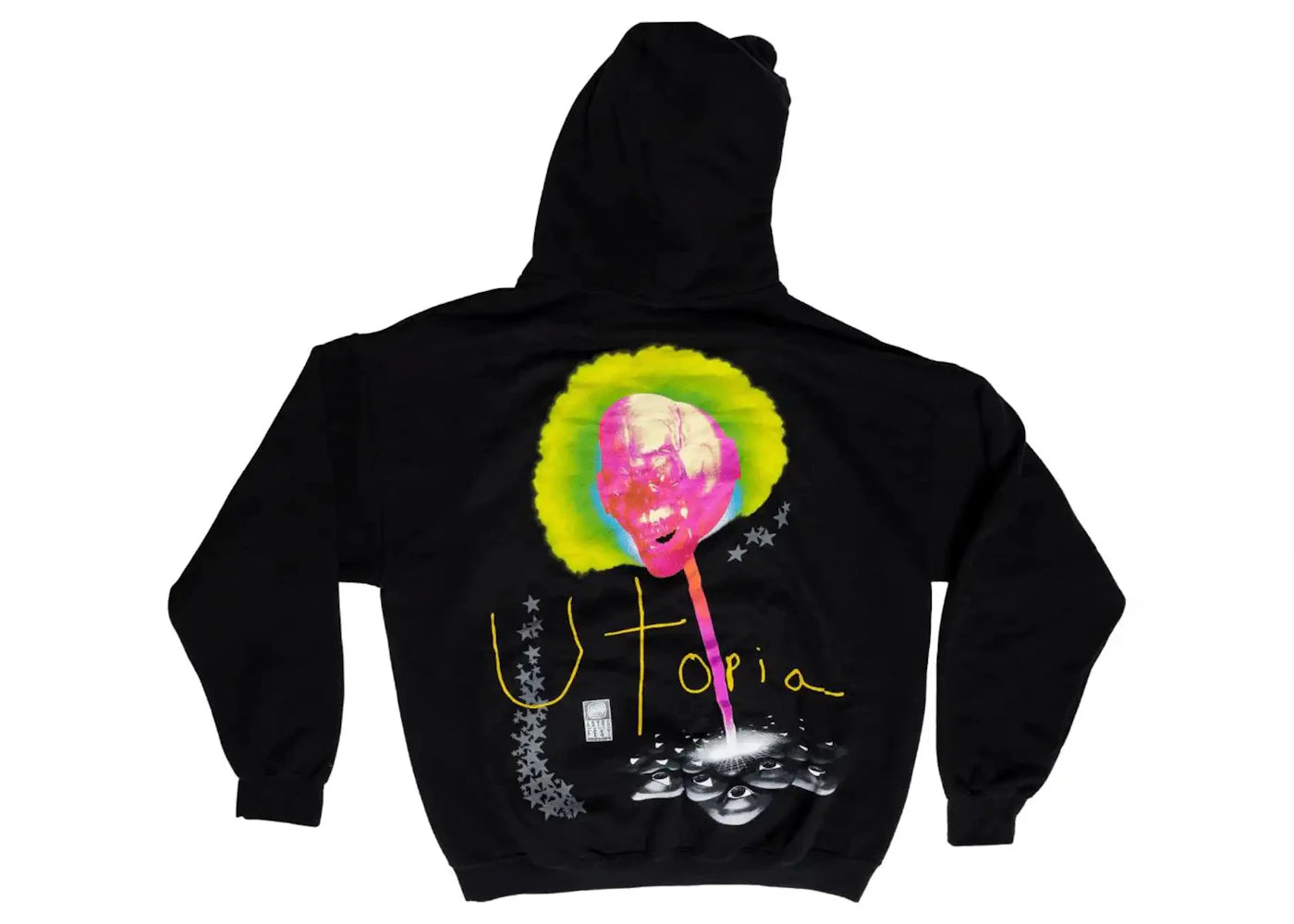 Travis Scott Lollipop Hoodie Black - vue secondaire A