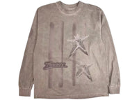 Travis Scott Langarm-T-Shirt II, Taupe