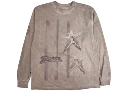 Travis Scott Long Sleeve II T-Shirt Taupe - authentic Travis Scott apparel