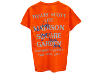 Travis Scott Madison Square Garden Tour Tee Orange