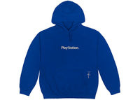 Travis Scott Motherboard III Hoodie Königsblau