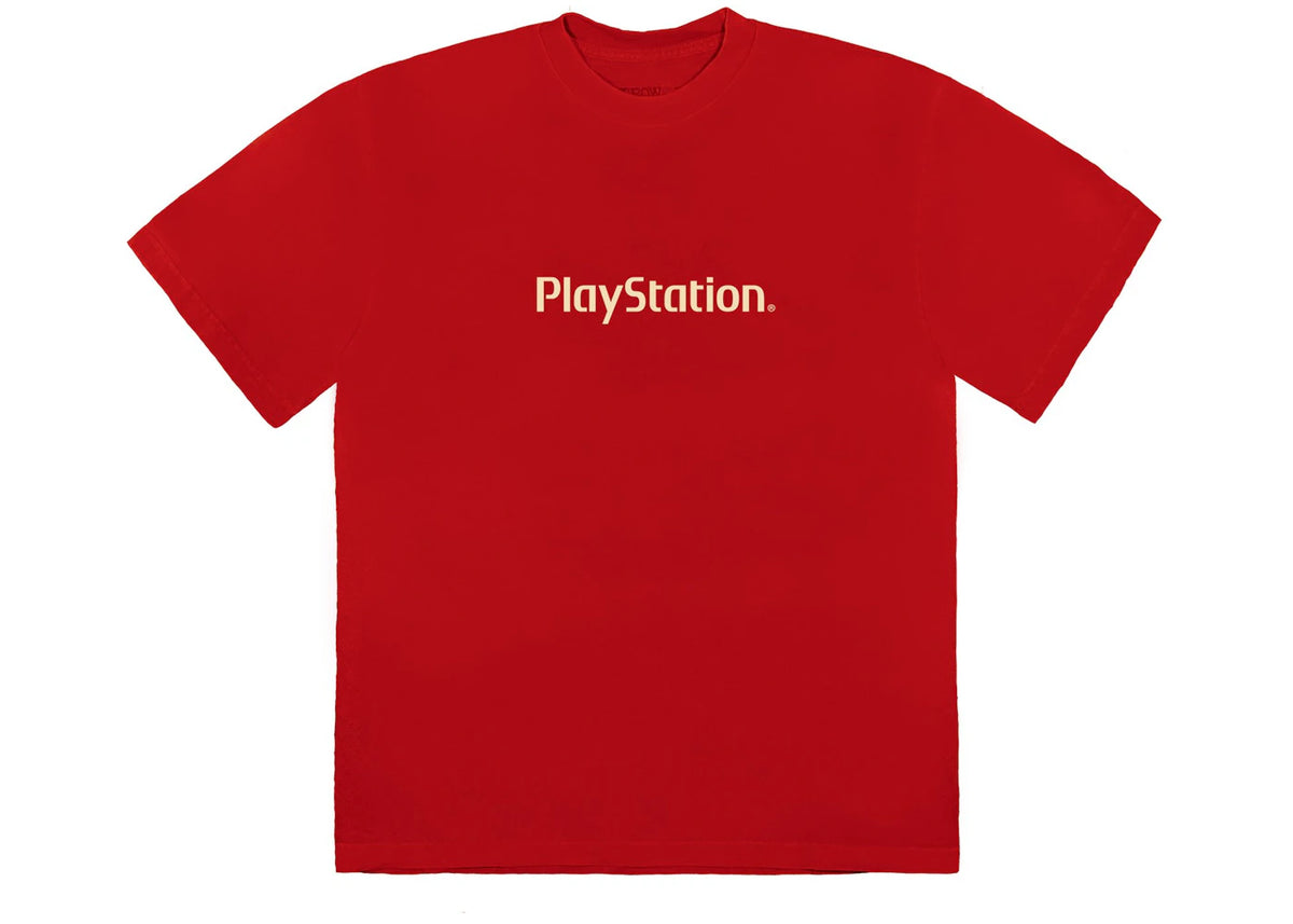 Travis Scott Motherboard Logo IV T-shirt Red - vue 360