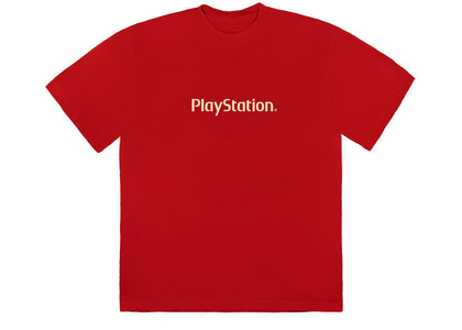 Travis Scott Motherboard Logo IV T-shirt Red - apparel view 2
