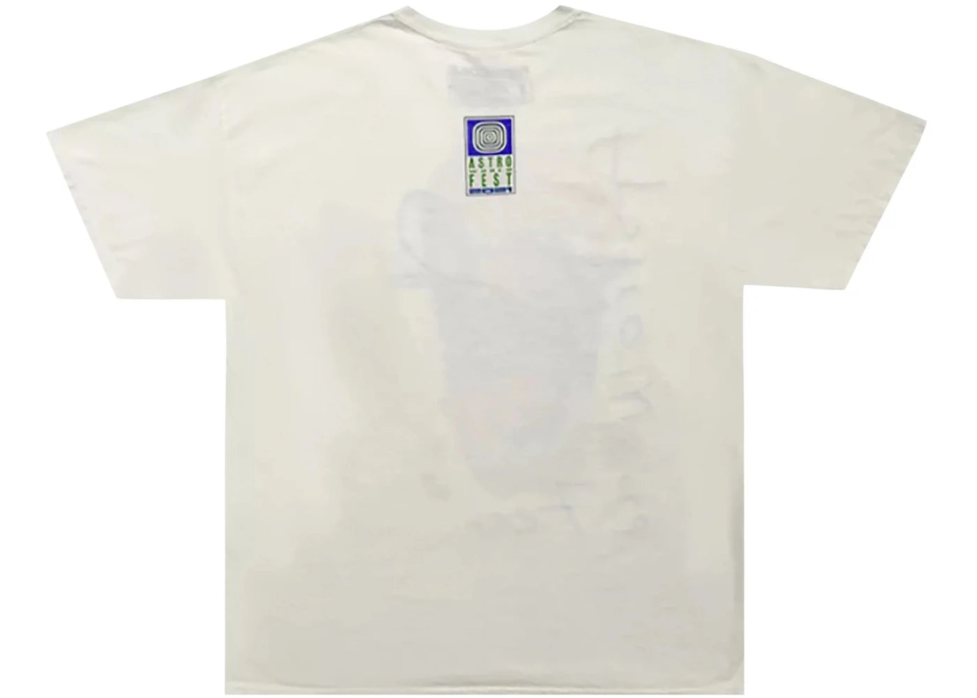 Travis Scott Mouth T-shirt White - vue secondaire B