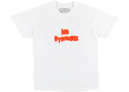 Travis Scott No Bystanders Tee White - authentic Travis Scott product