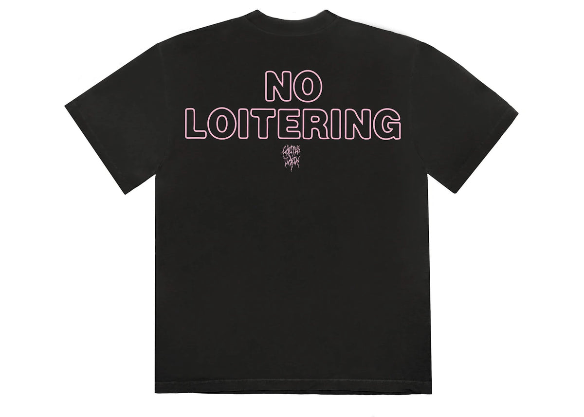 Travis Scott No Loitering T-Shirt Black - vue secondaire B