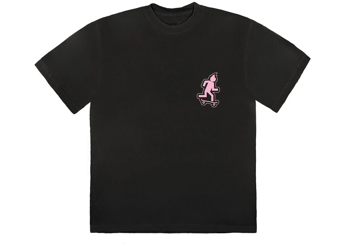 Travis Scott No Loitering T-Shirt Black - vue secondaire A