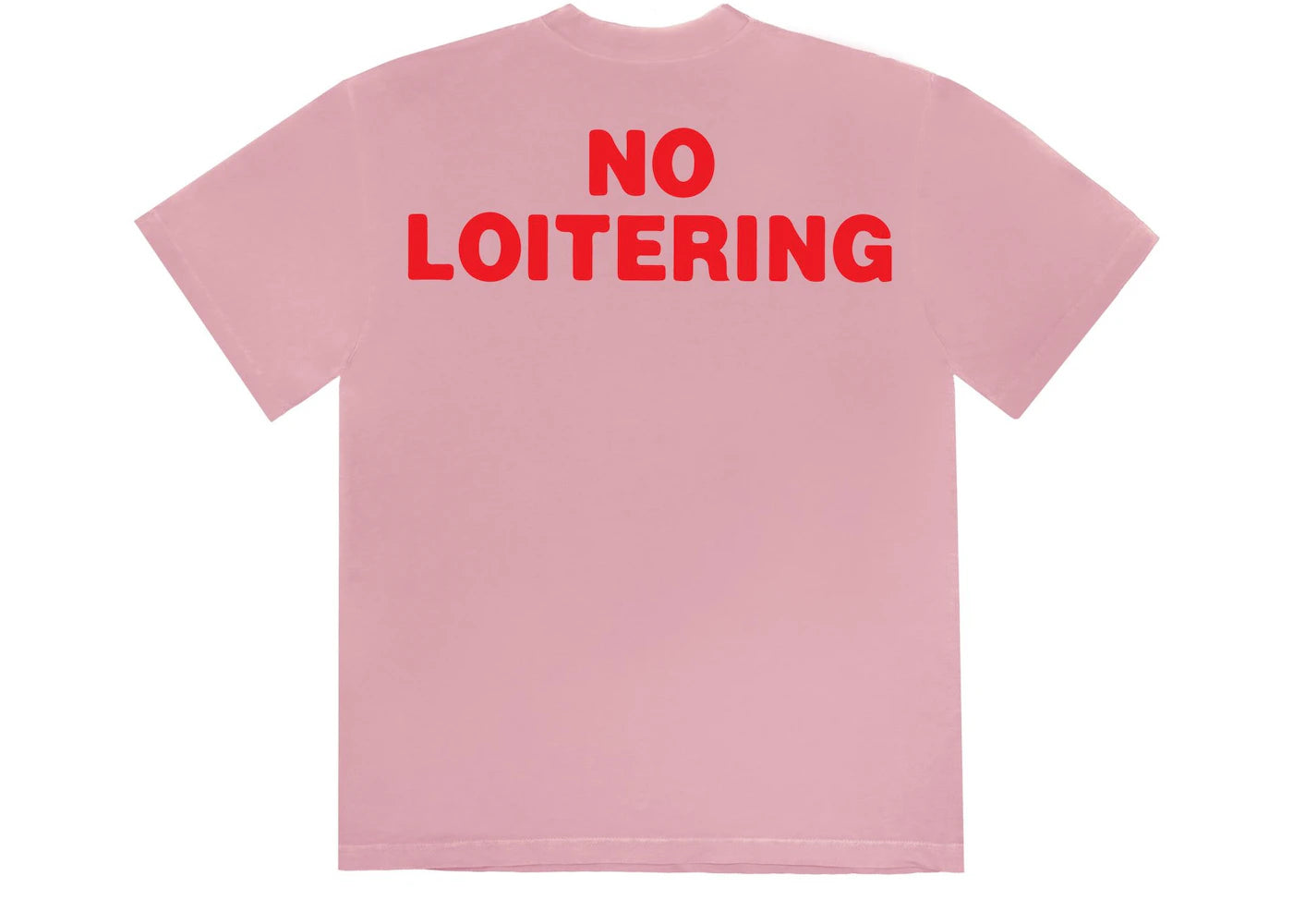 Travis Scott Not A Crime T-Shirt I Pink - vue secondaire B