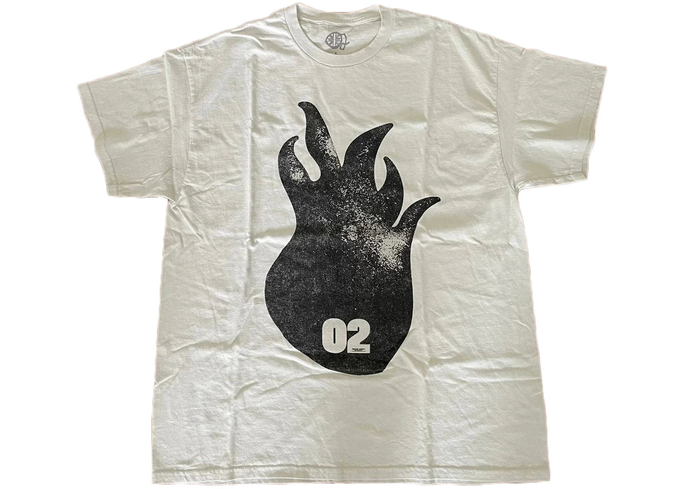 Travis Scott O2 Flame T-shirt White - vue secondaire A
