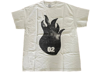 Travis Scott O2 Flame T-shirt White - apparel view 2