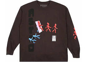 Travis Scott Otherside Long-Sleeve T-shirt Brown