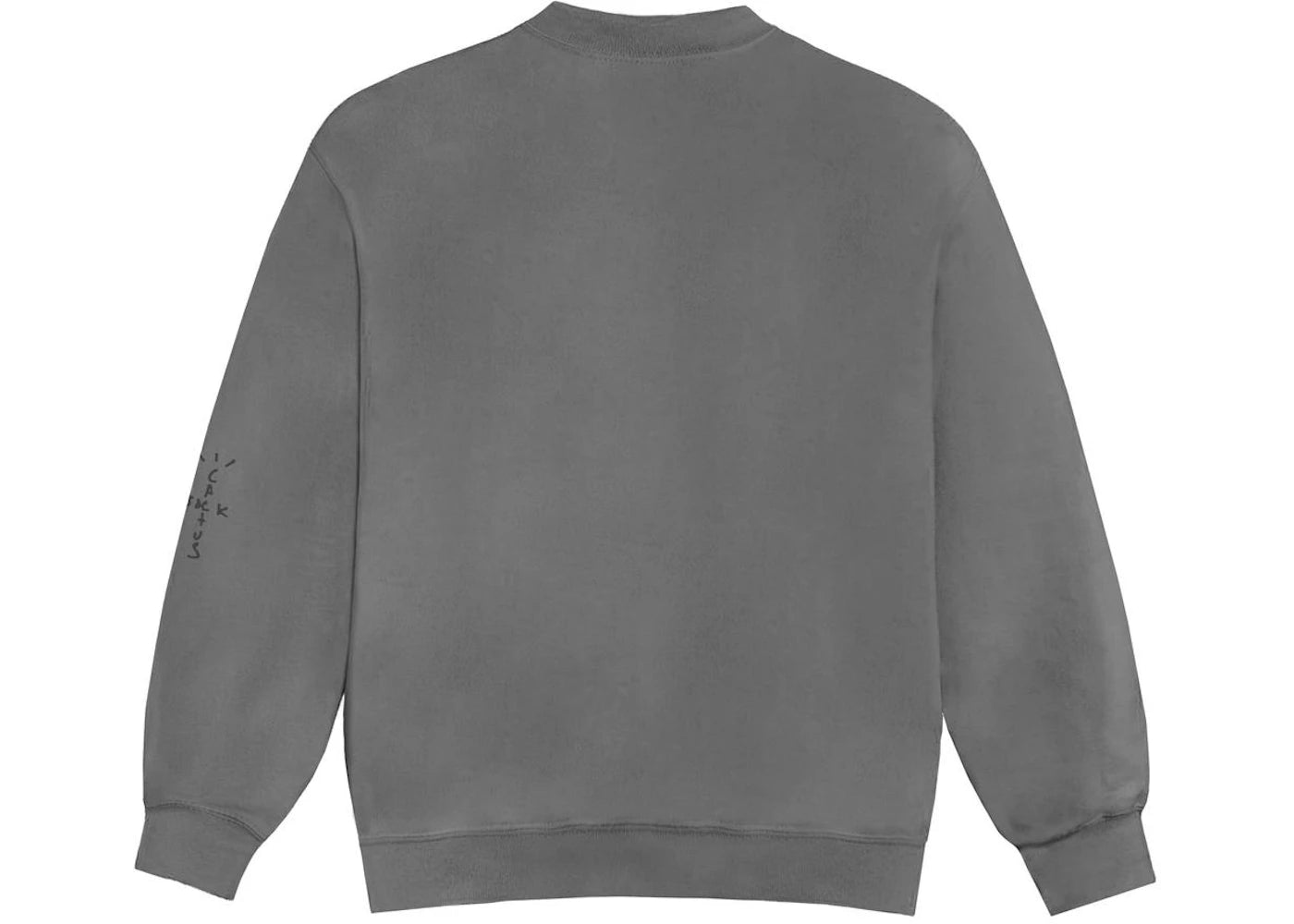 Travis Scott PS Classic Crewneck Washed Grey - vue secondaire B