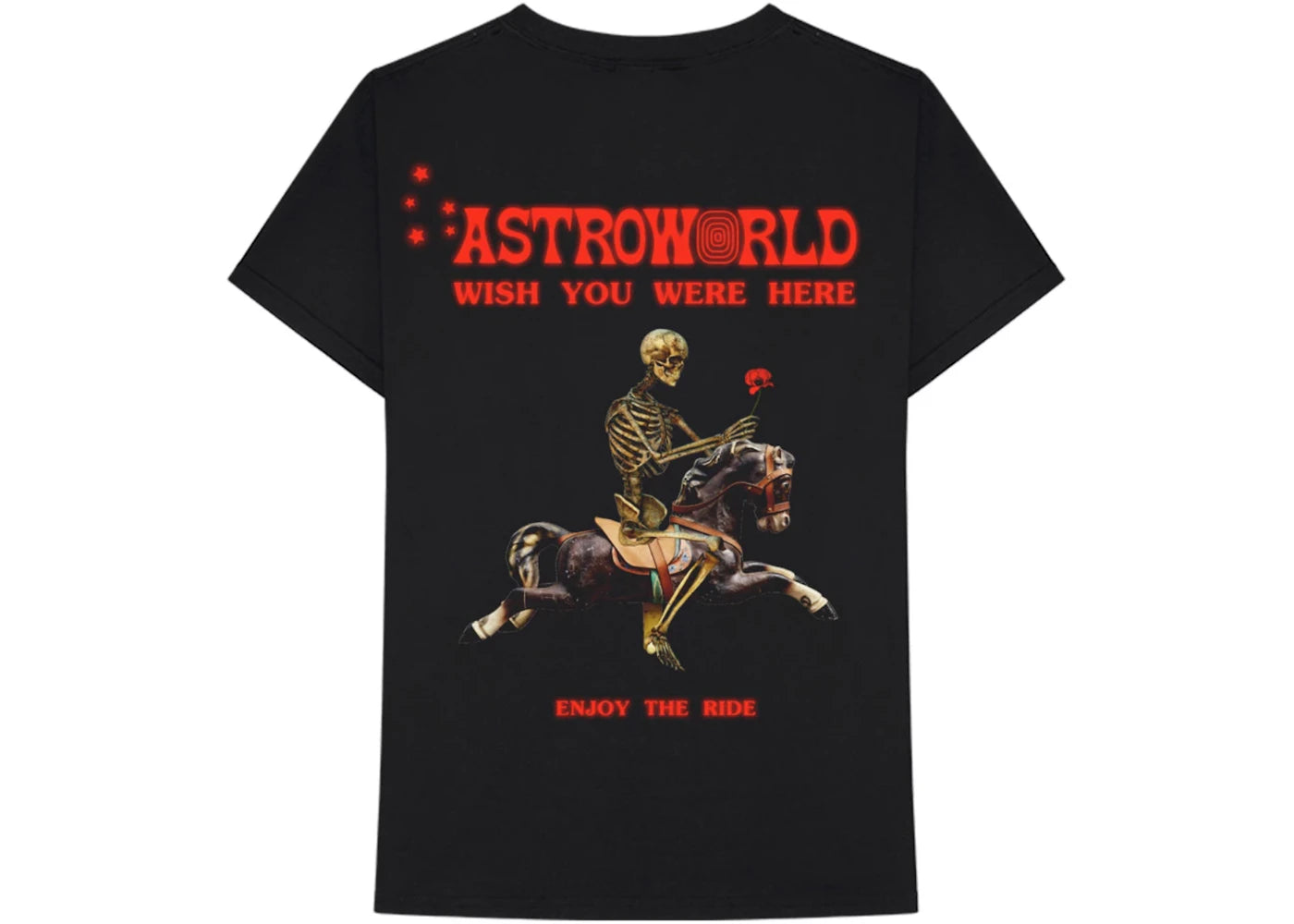 Travis Scott Season Pass T-Shirt Black - vue secondaire B
