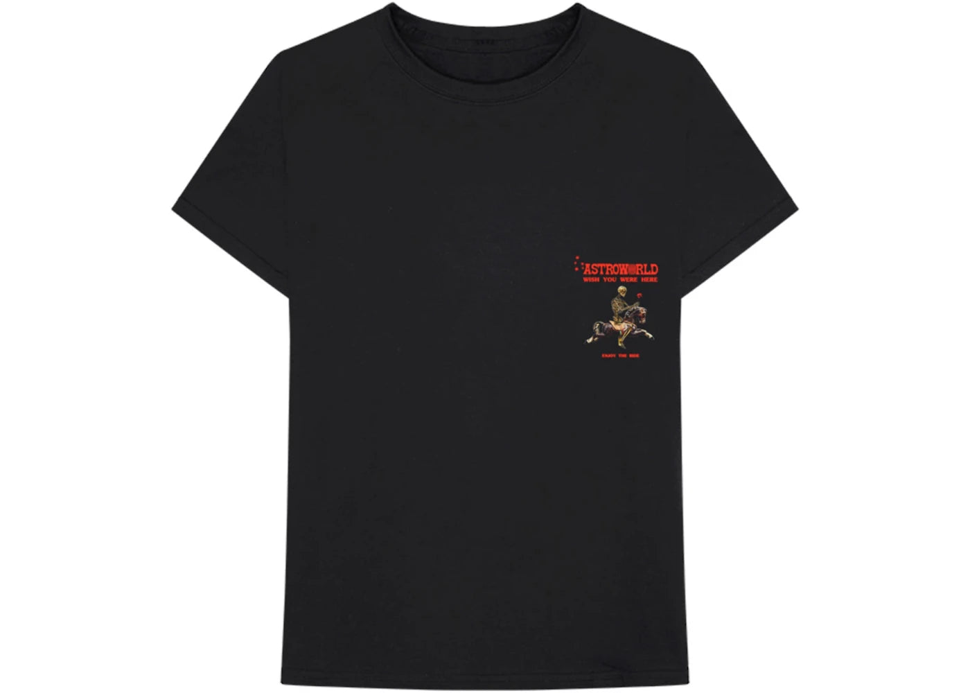 Travis Scott Season Pass T-Shirt Black - vue secondaire A