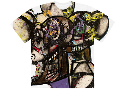 Travis Scott Portrait of Travis T-Shirt Black - apparel view 2