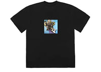 Travis Scott Portrait of Travis Title T-Shirt Black