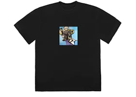 Travis Scott Portrait of Travis Title T-Shirt Black