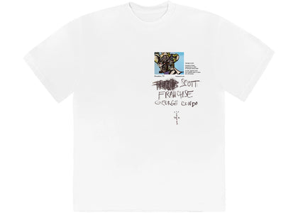 Travis Scott Portrait of Travis WIP T-Shirt White - apparel view 2