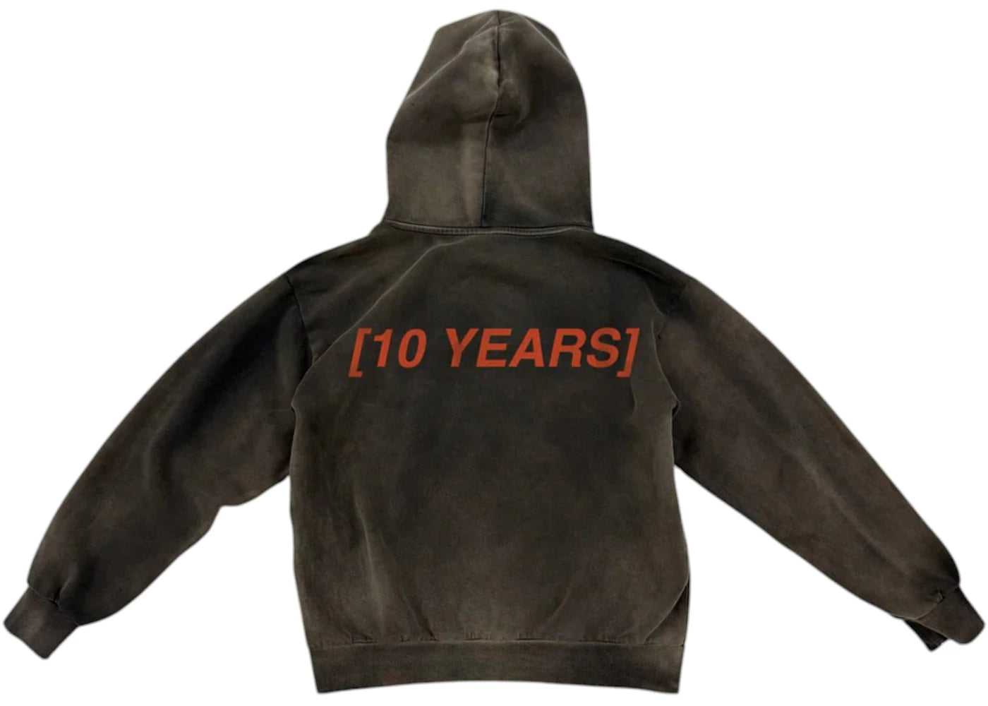 Travis Scott Rodeo 10 Years Logo Hoodie Black - vue secondaire B