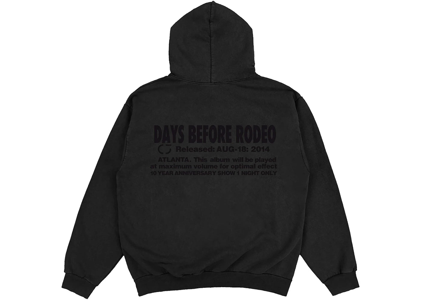 Travis Scott Rodeo Hoodie Schwarz