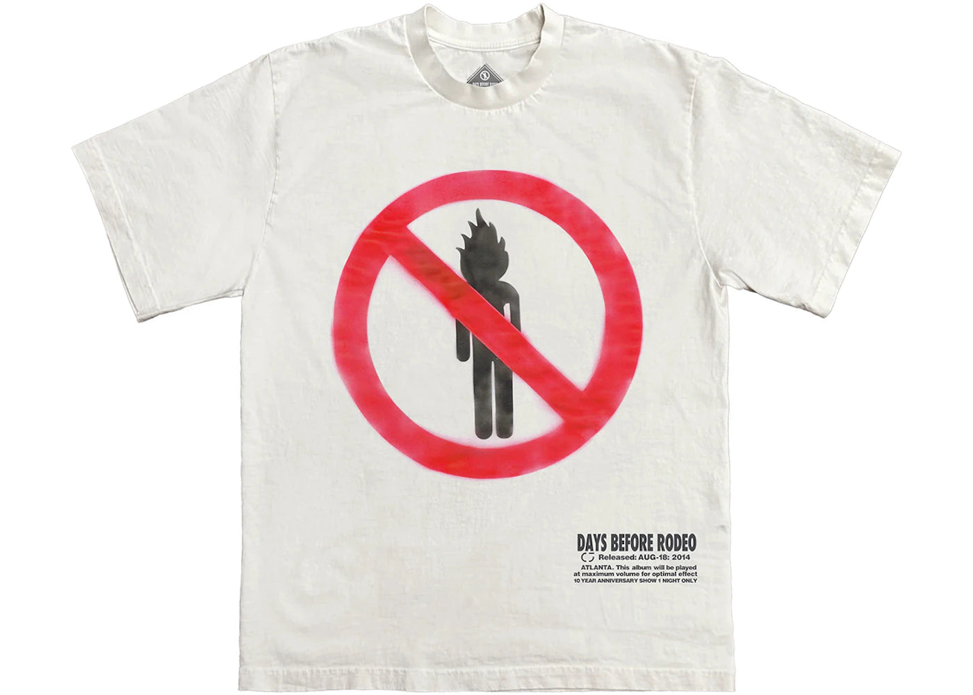 Travis Scott Rodeo Tee White - vue 360
