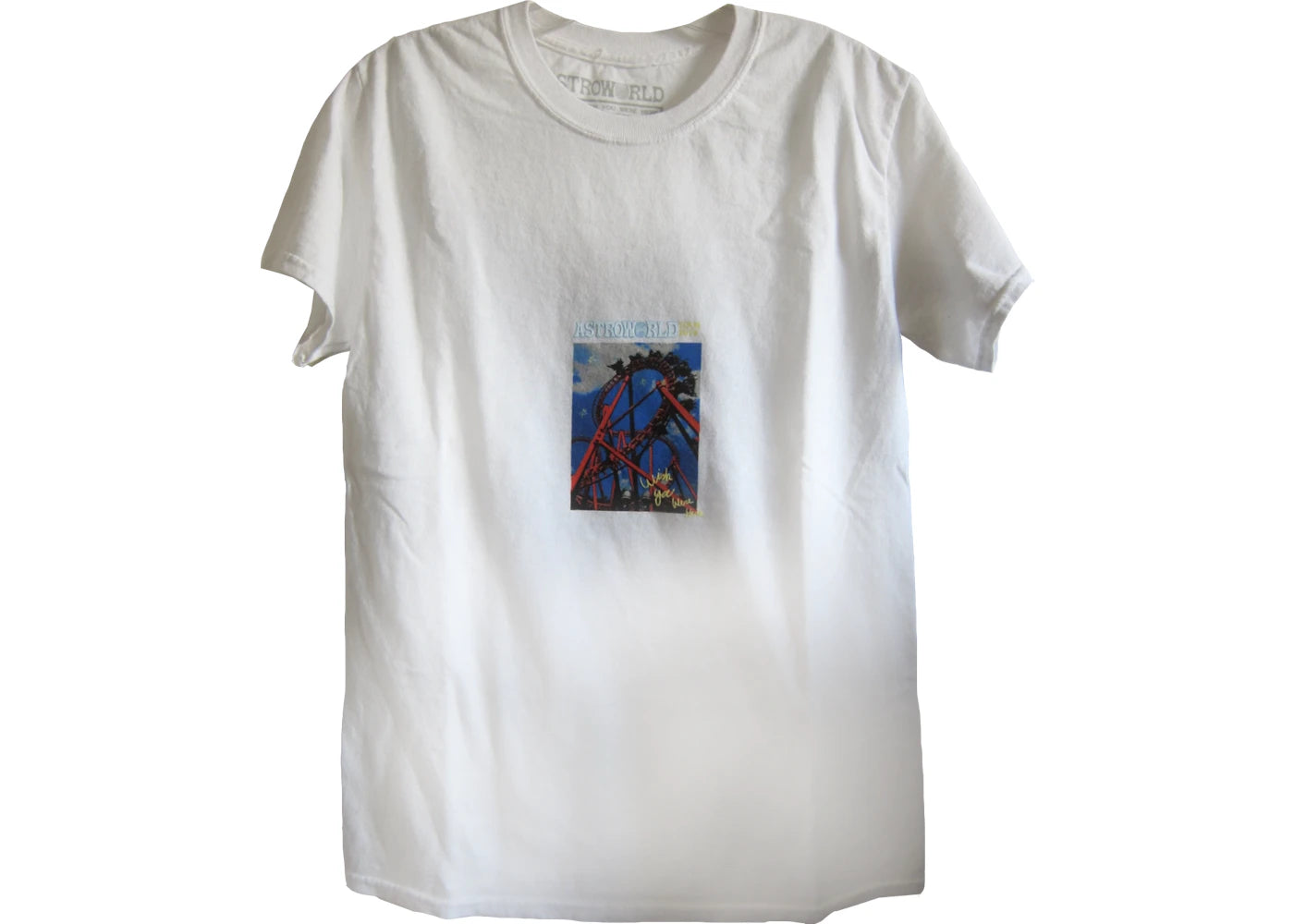 Travis Scott Roller Coaster Tee White - vue secondaire A