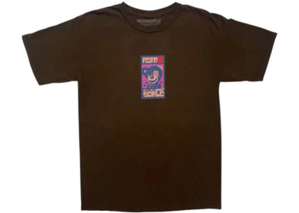 Travis Scott Scare Bear Tee Brown T-Shirt Brown - authentic Travis Scott apparel