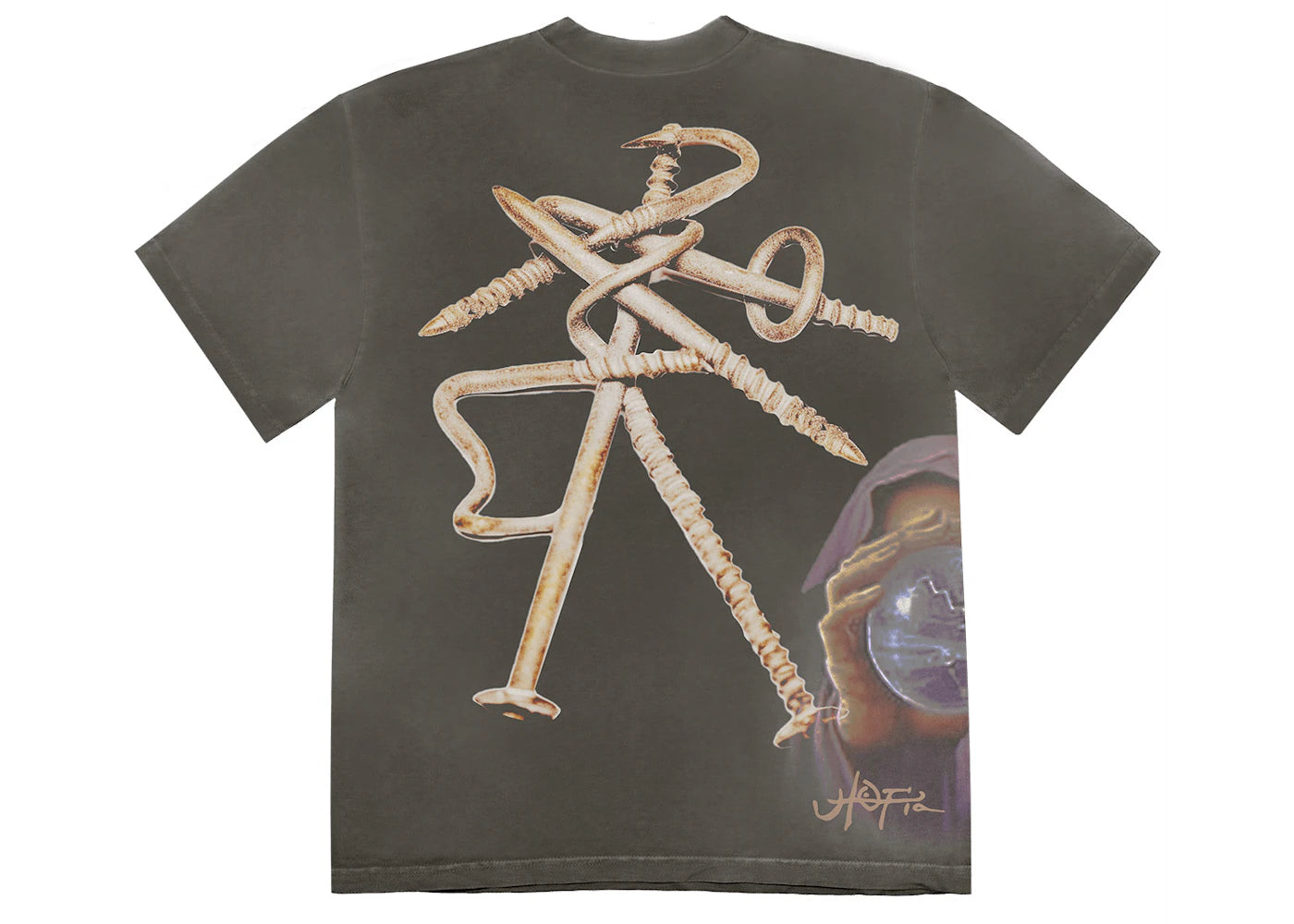 Travis Scott Screwed Tee Black - vue secondaire B