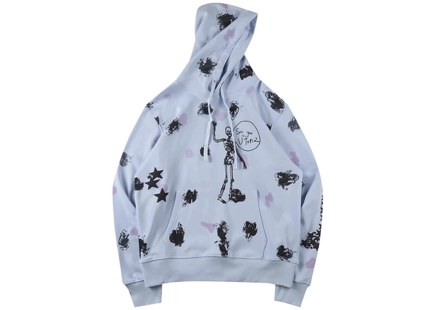 Travis Scott See You In Utopia Hoodie Tie Dye - vue secondaire A