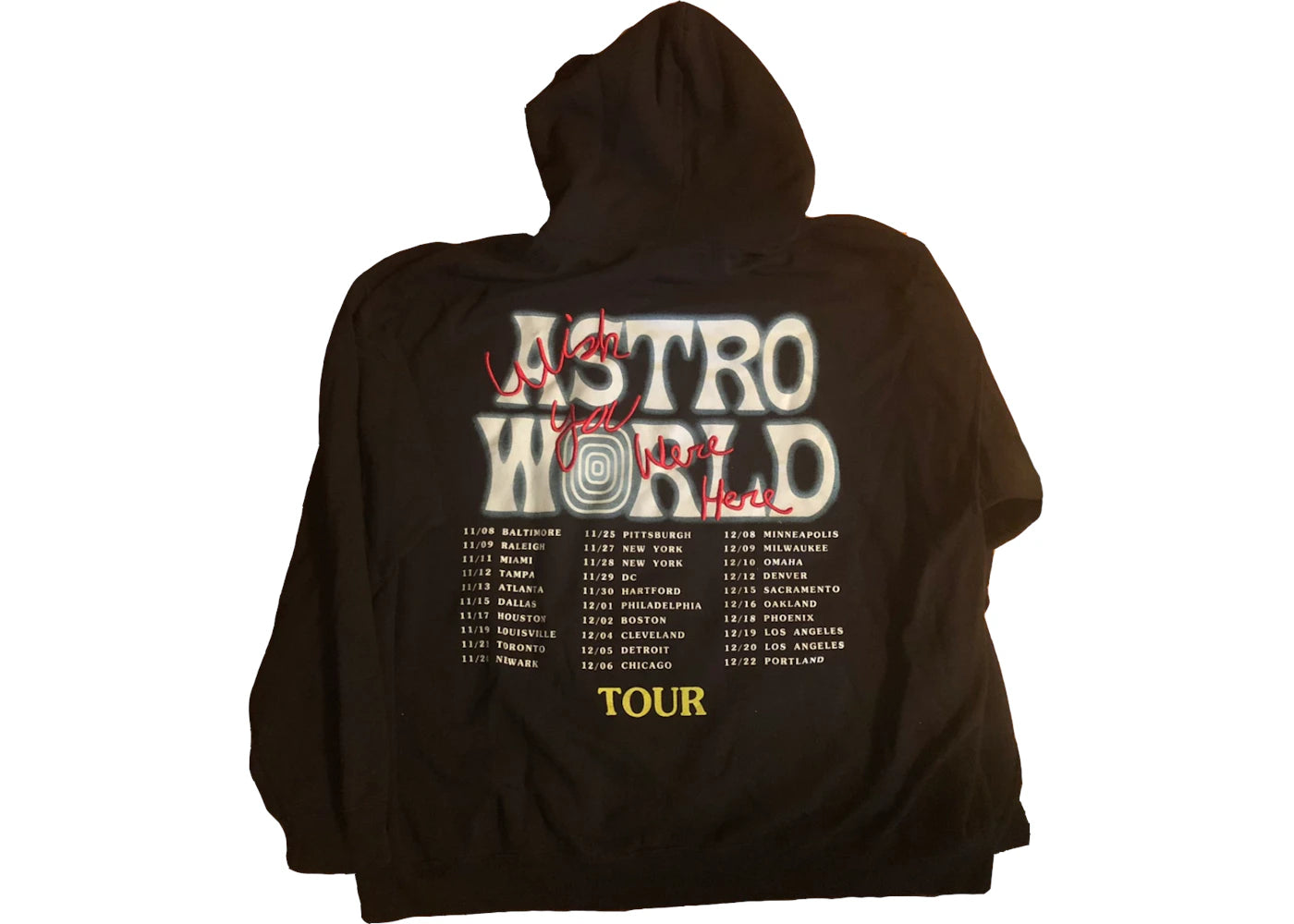 Travis Scott Sicko Mode Hoodie Black - vue secondaire B