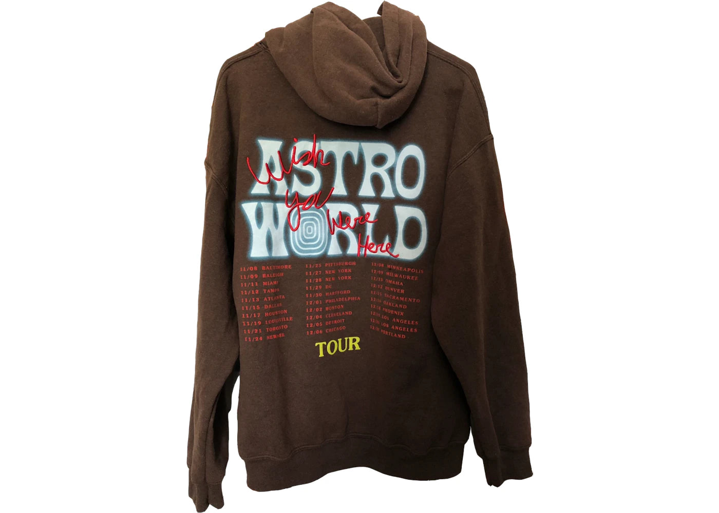 Travis Scott Sicko Mode Hoodie Washed - vue secondaire B