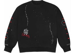 Travis Scott Stitched Crewneck Black - product view 2