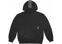 Travis Scott Studded Pullover Hoodie Black sneakers - authentic Travis Scott shoes