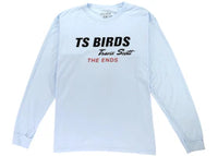 Travis Scott TS Birds The Ends Long Sleeve Tee Blue