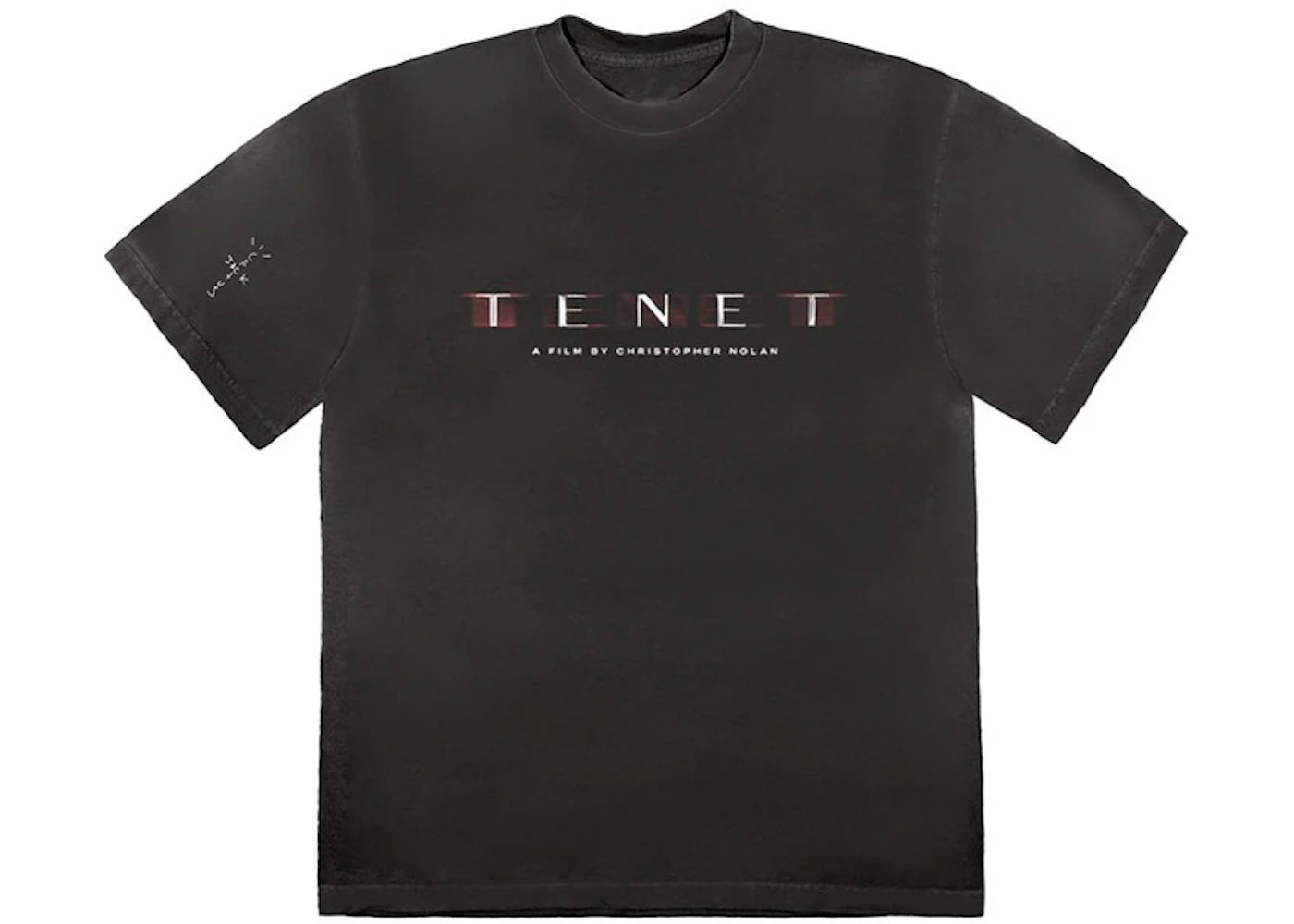 Travis Scott Tenet T-Shirt Black - vue 360