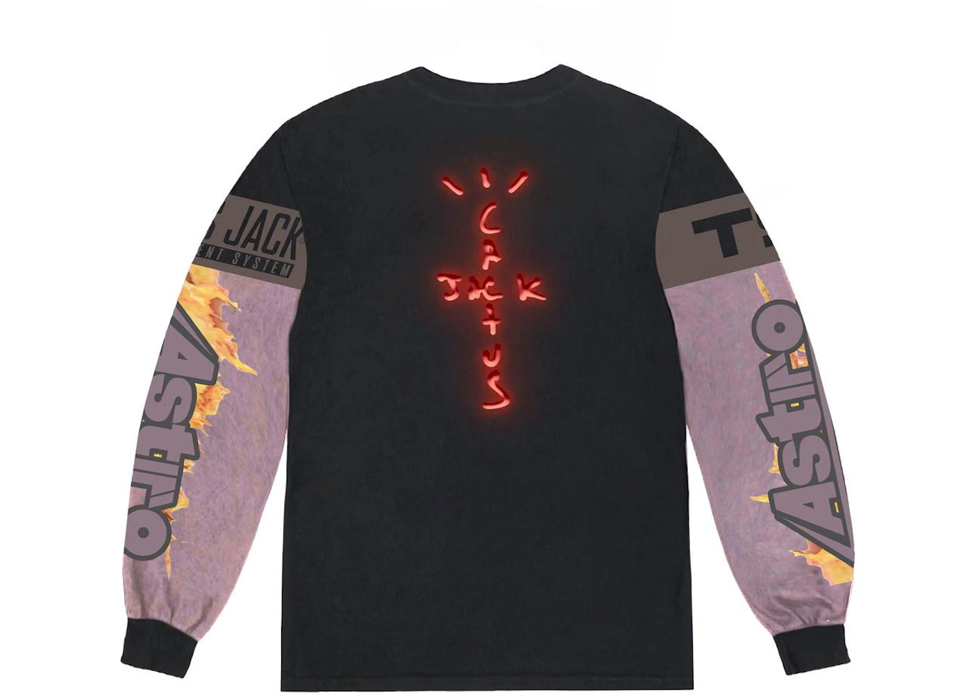Travis Scott The Scotts Cj Gaming I L/S Jersey Black/Multi - vue secondaire B