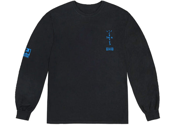 Travis Scott The Scotts Cj Portal L/S Tee Black sneakers - authentic Travis Scott shoes
