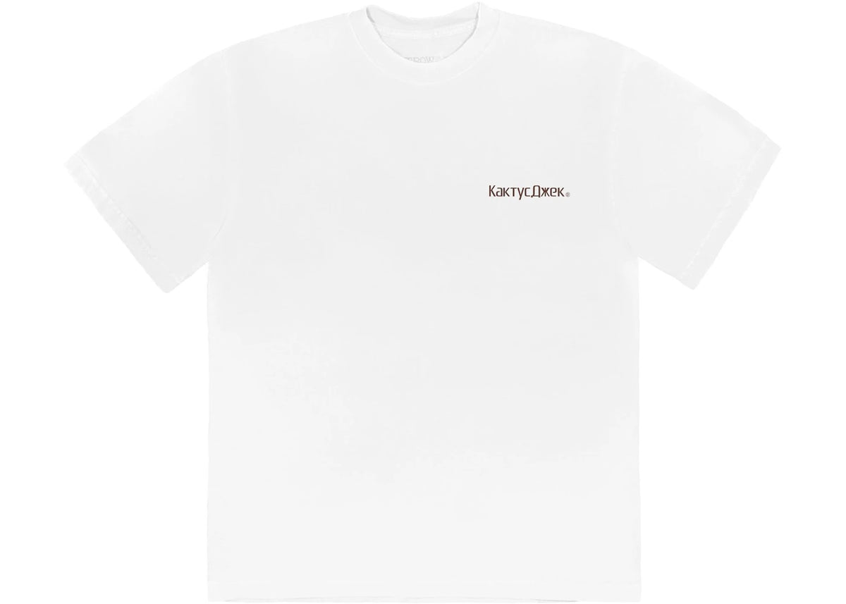 Travis Scott The Scotts Rage Emote T-Shirt White - vue 360