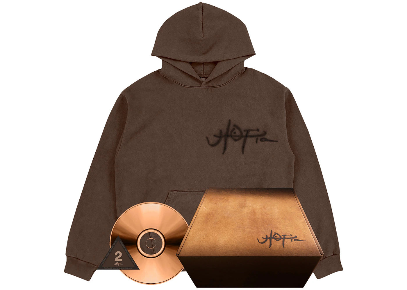 Travis Scott Utopia A2 Box Set Pack Brown - vue secondaire A