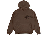Travis Scott Utopia A2 Hooded Sweatshirt Brown