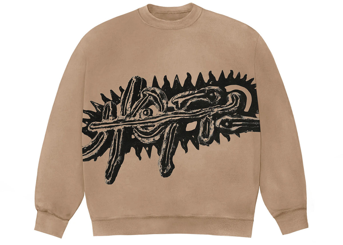 Travis Scott Utopia A3 Crewneck Light Brown - vue secondaire A